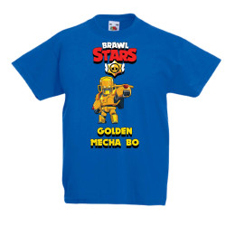 Детска тениска Golden Mecha Bo  Brawl Stars