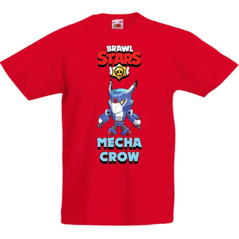 Детска тениска Mecha Crow Brawl Stars Детска тениска Mecha Crow Brawl Stars