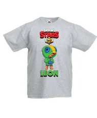 Детска тениска Leon Brawl Star
