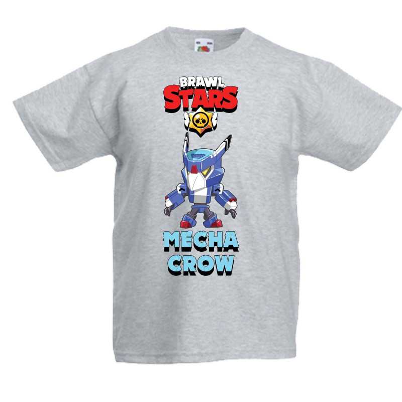Детска тениска Mecha Crow Brawl Stars Детска тениска Mecha Crow Brawl Stars