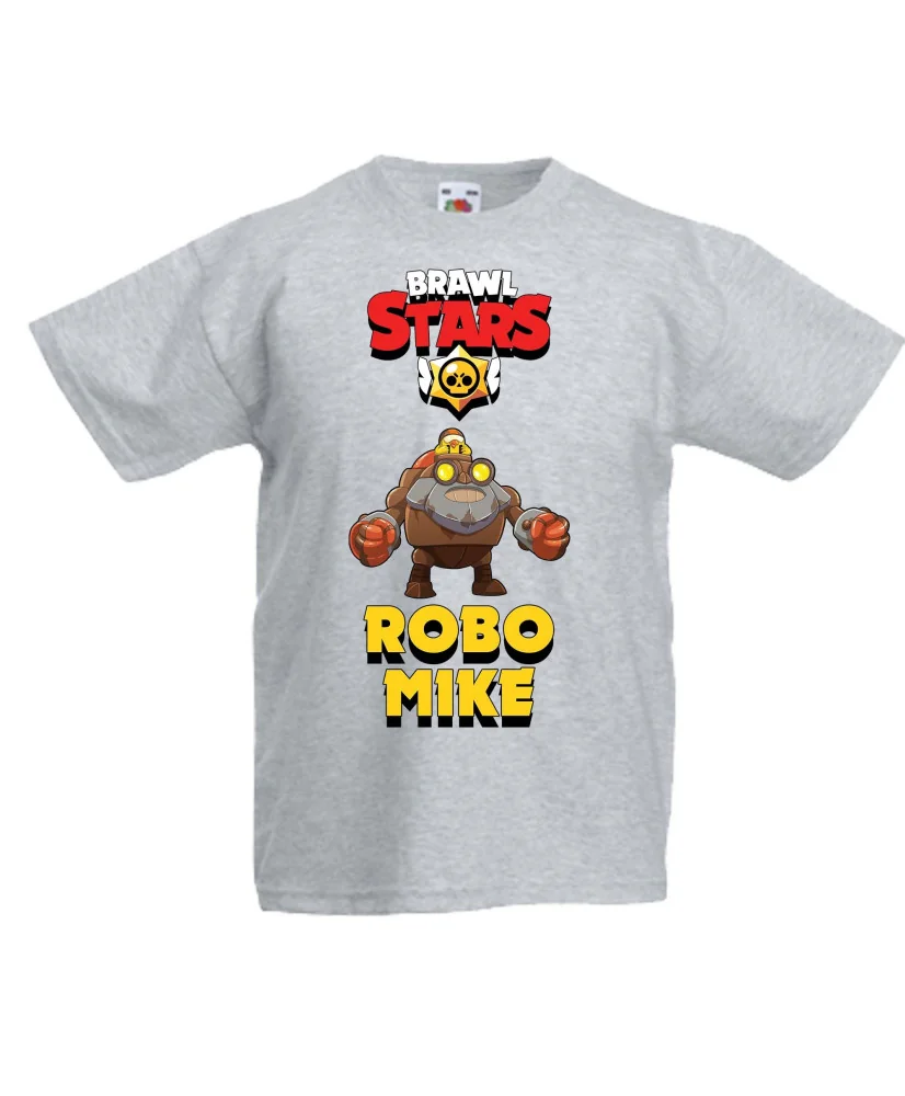 Детска тениска Robo Mike  Brawl Stars