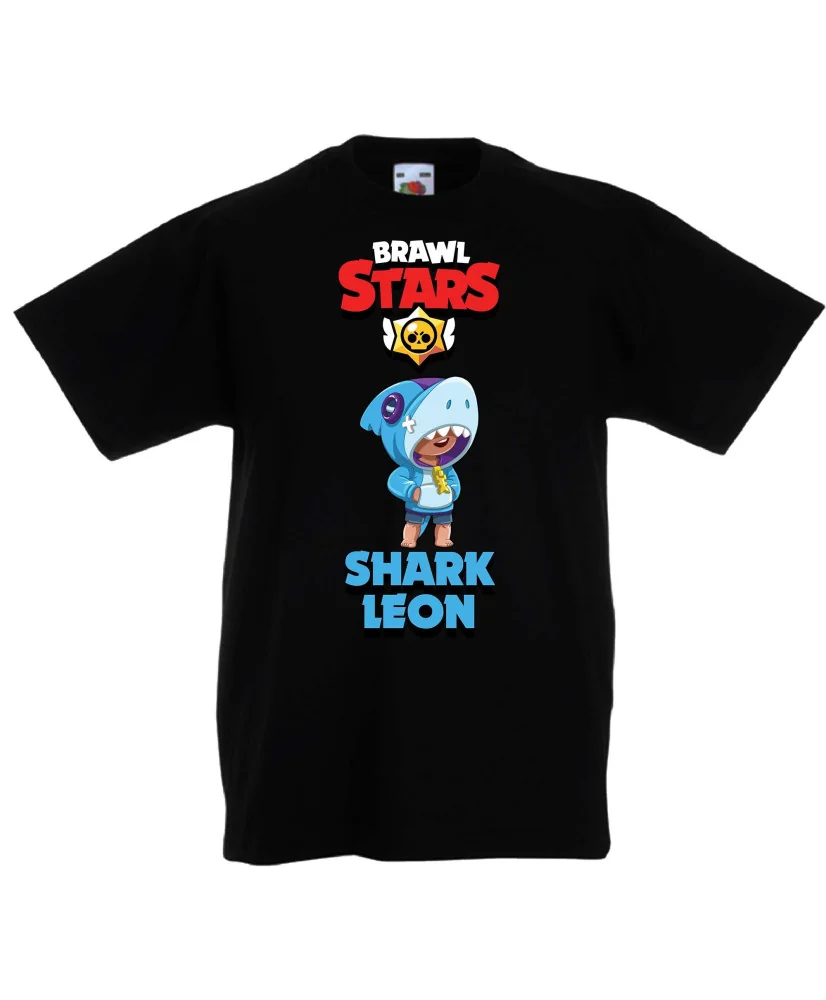 Детска тениска Shark Leon  Brawl Stars