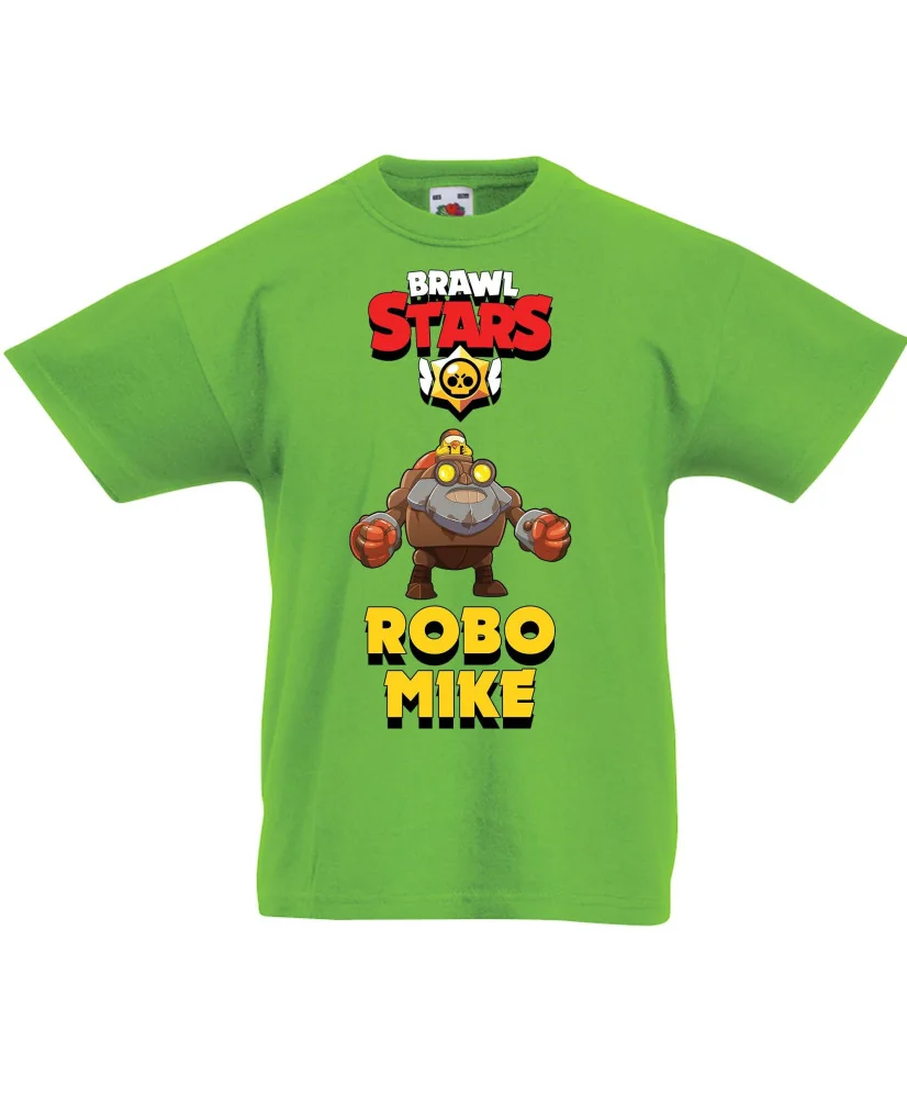 Детска тениска Robo Mike  Brawl Stars