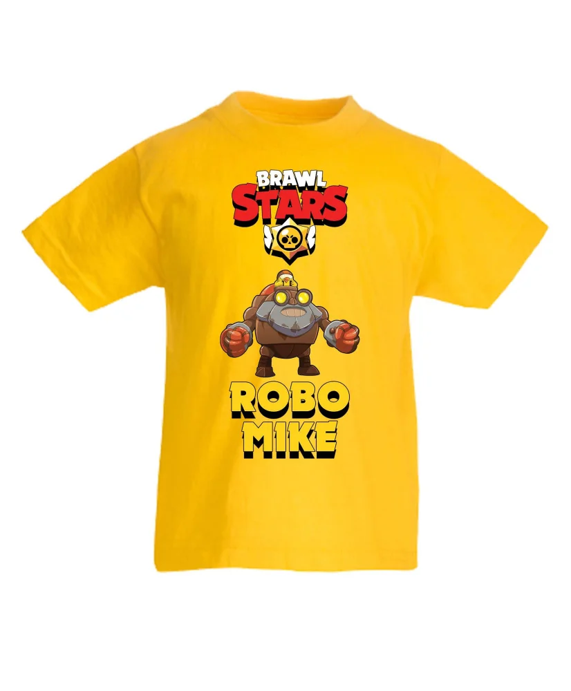 Детска тениска Robo Mike  Brawl Stars