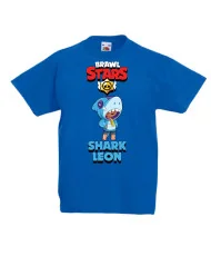 Детска тениска Shark Leon  Brawl Stars