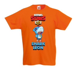Детска тениска Shark Leon  Brawl Stars