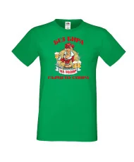 Мъжка тениска БЕЗ БИРА на Тодор СЪРЦЕТО СПИРА ЗИМА