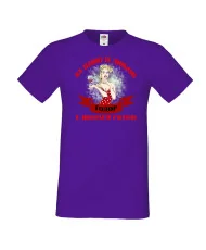 Мъжка тениска За Вино и любов ТОДОР е винаги готов  ЗИМА