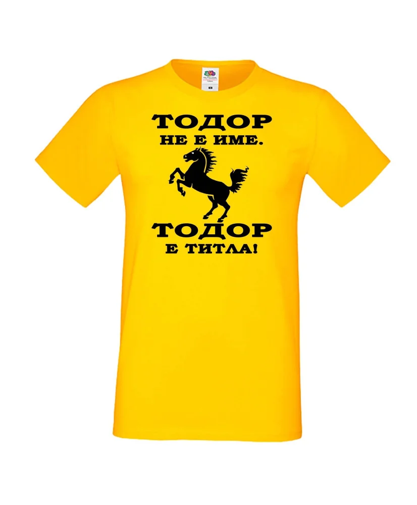 Мъжка тениска Тодор - ТИТЛА- КОН