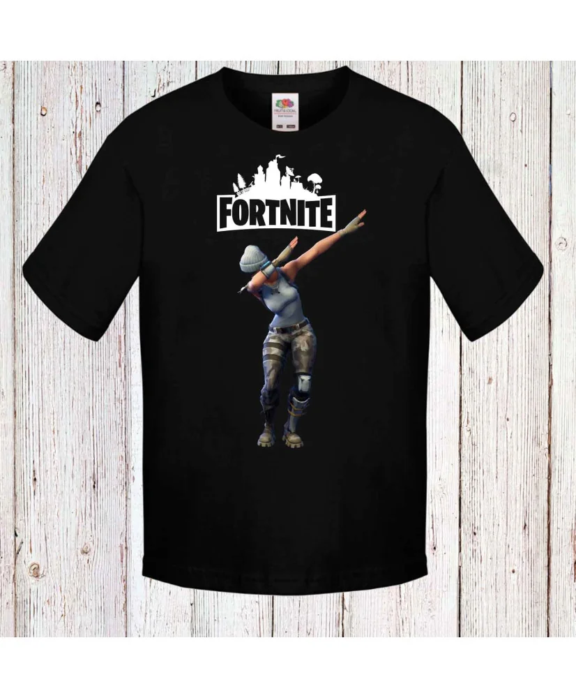 черна тениска Fortnite Royale Champ