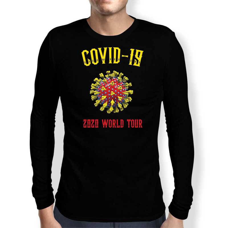 Мъжка тениска Корона вирус corona virus COVID-19 010 Мъжка тениска Корона вирус corona virus COVID-19 010