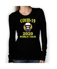 Дамска тениска Корона вирус corona virus COVID-19 004