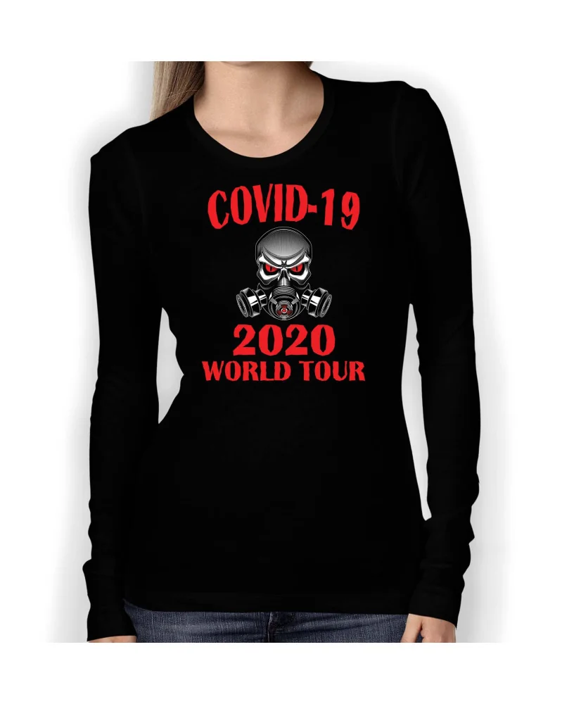 Дамска тениска Корона вирус corona virus COVID-19 005 Дамска тениска Корона вирус corona virus COVID-19 005