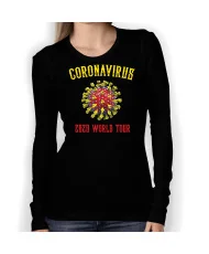 Дамска тениска Корона вирус corona virus COVID-19 009