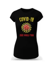Дамска тениска Корона вирус corona virus COVID-19 010