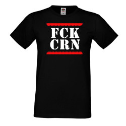 Мъжка тениска Корона вирус FCK CRN 012