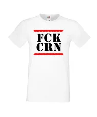 Мъжка тениска Корона вирус FCK CRN 012