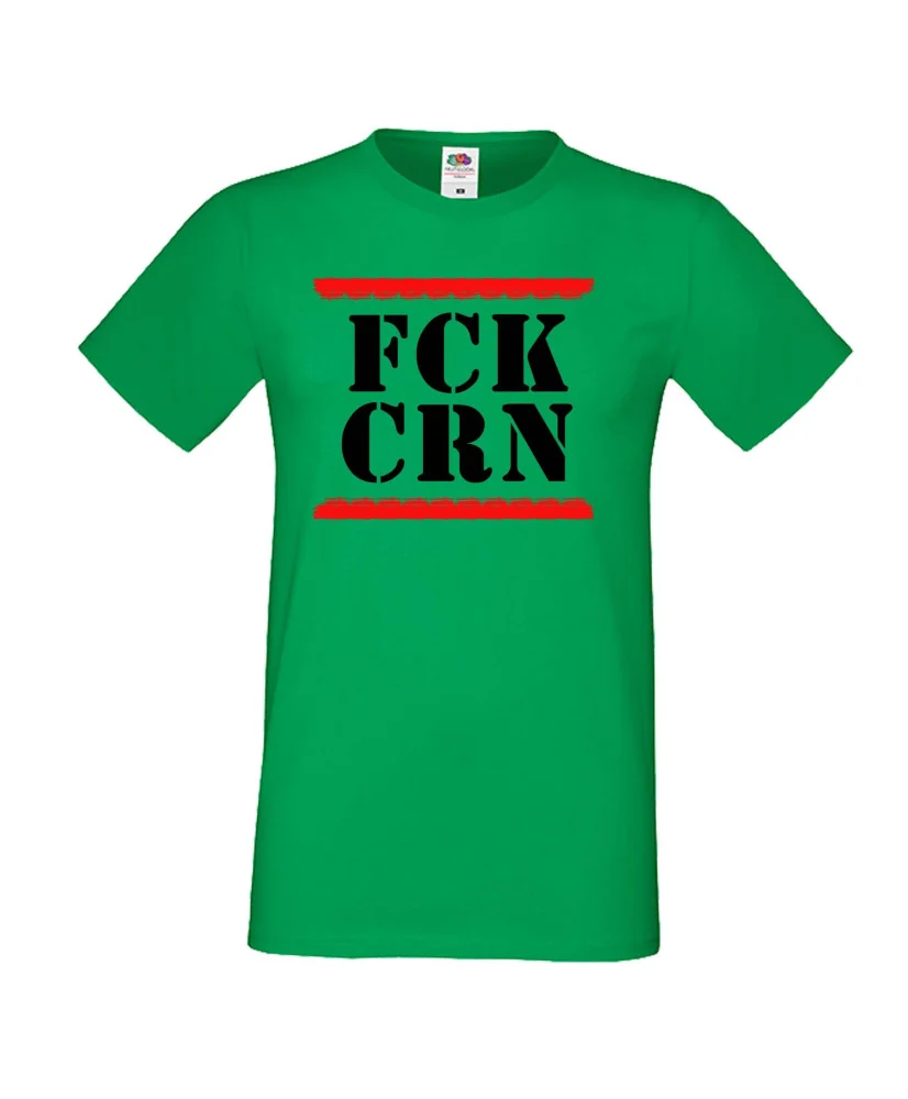 Мъжка тениска Корона вирус FCK CRN 012 Мъжка тениска Корона вирус FCK CRN 012