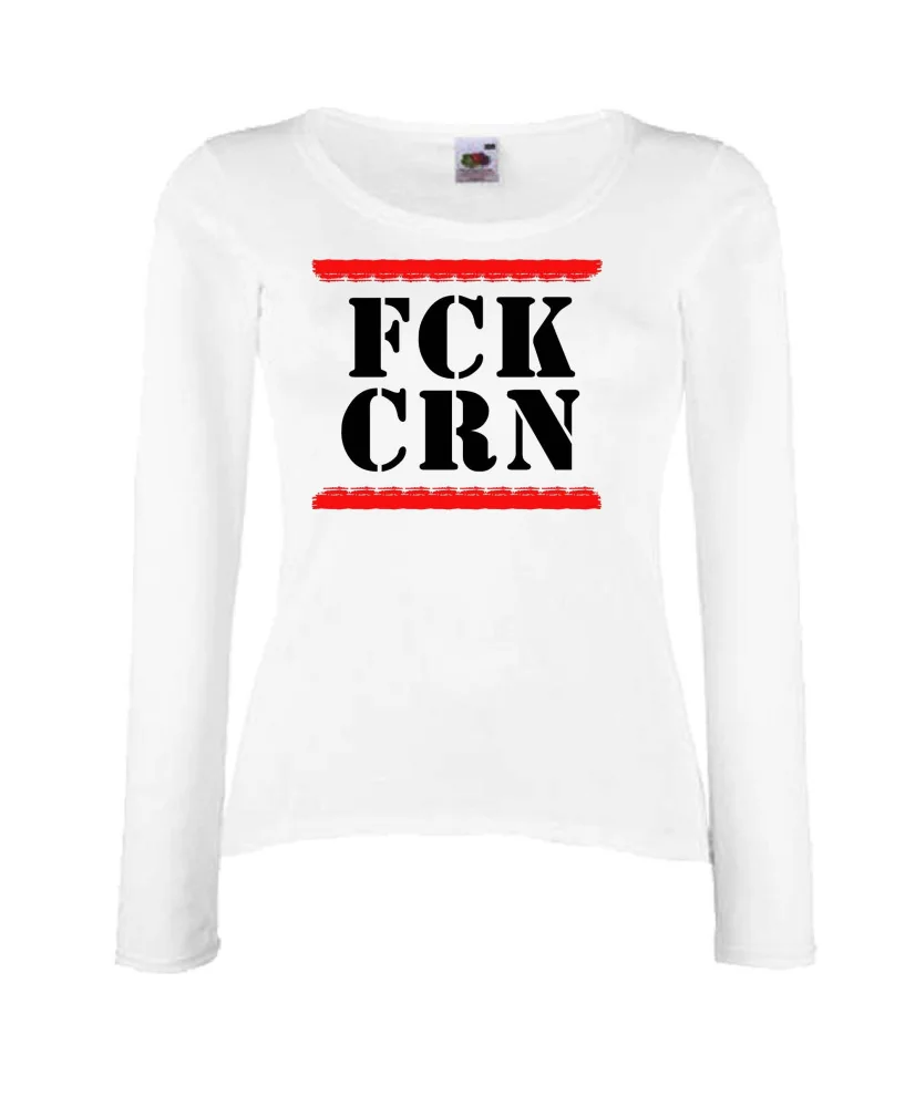 Дамска тениска Корона вирус FCK CRN 012 Дамска тениска Корона вирус FCK CRN 012