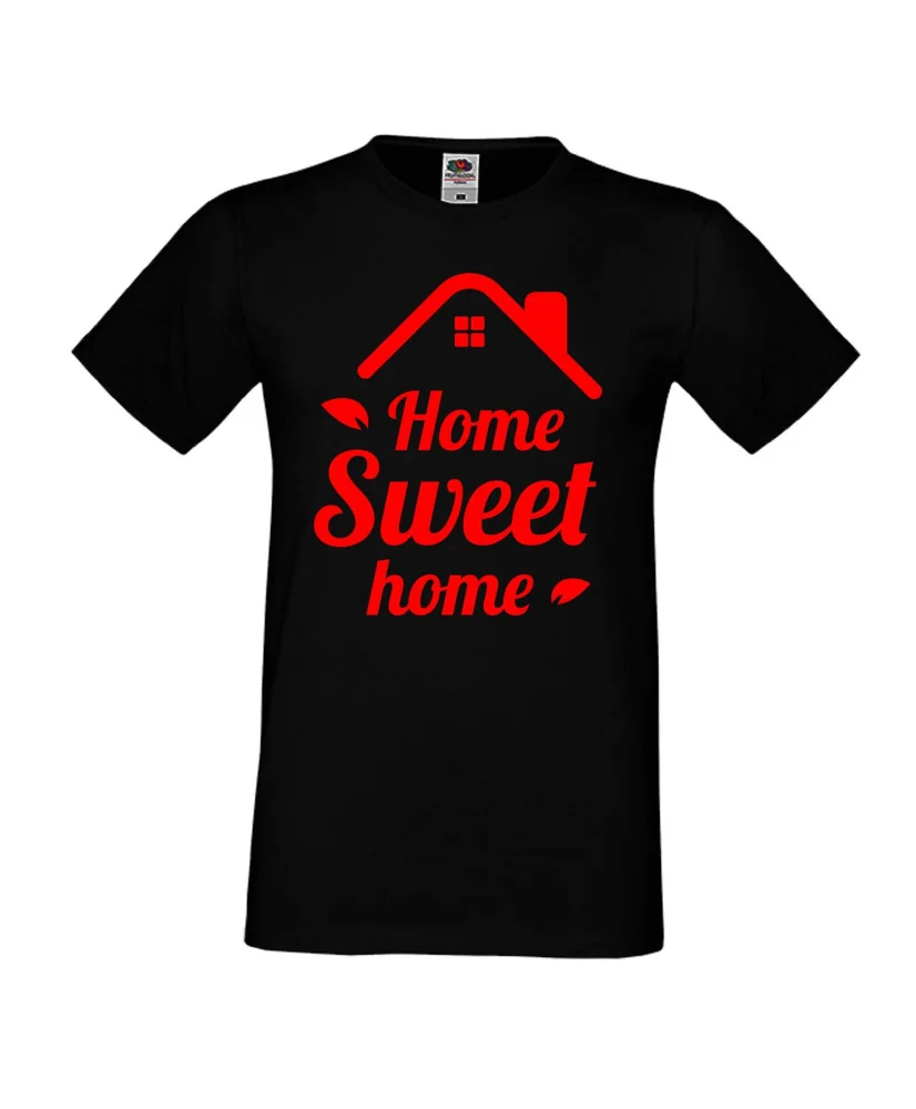 Мъжка тениска Корона вирус corona virus COVID-19 Home Sweet Home Мъжка тениска Корона вирус corona virus COVID-19 Home Sweet Home