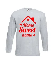 Мъжка тениска Корона вирус corona virus COVID-19 Home Sweet Home