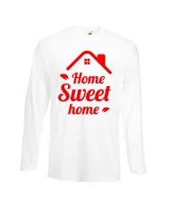 Мъжка тениска Корона вирус corona virus COVID-19 Home Sweet Home