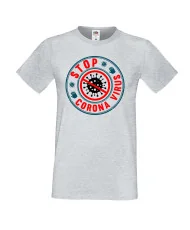 Мъжка тениска Корона вирус corona virus COVID-19 Stop Corona