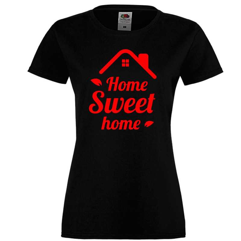 Дамска тениска Корона вирус corona virus COVID-19 Home Sweet Home Дамска тениска Корона вирус corona virus COVID-19 Home Sweet Home