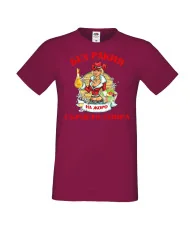 Мъжка тениска Георгьовден БЕЗ РАКИЯ на  ЖОРО СЪРЦЕТО СПИРА  ЗИМА