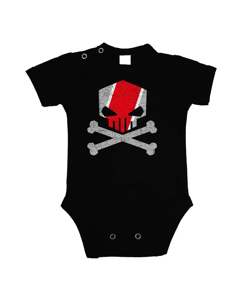 Бебешко боди AUDI Skull