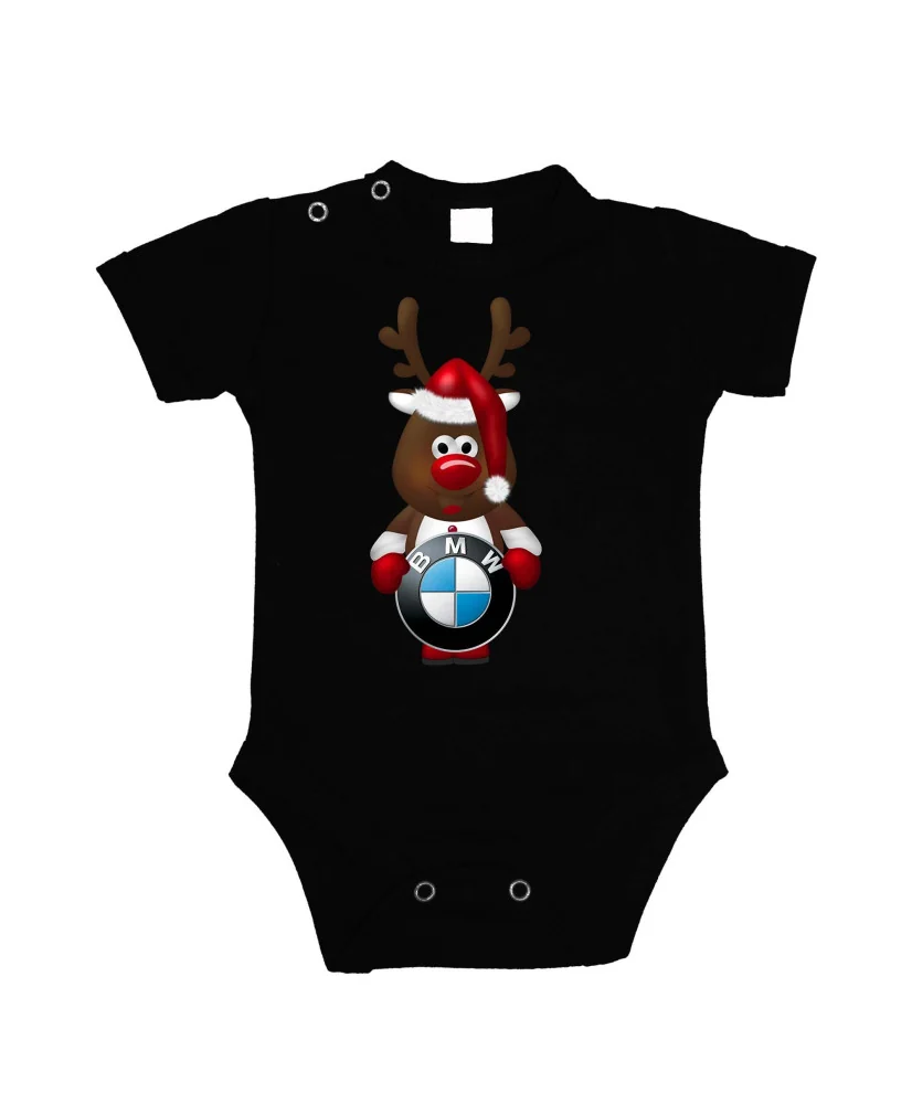 Бебешко боди  BMW Christmas Reindeer