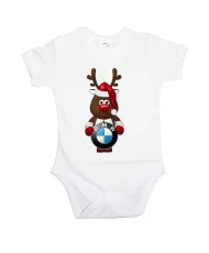 Бебешко боди  BMW Christmas Reindeer