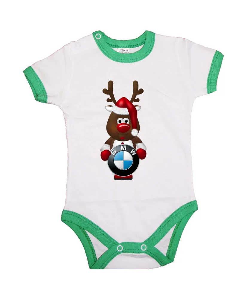 Бебешко боди  BMW Christmas Reindeer