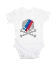 Бебешко боди BMW Skull