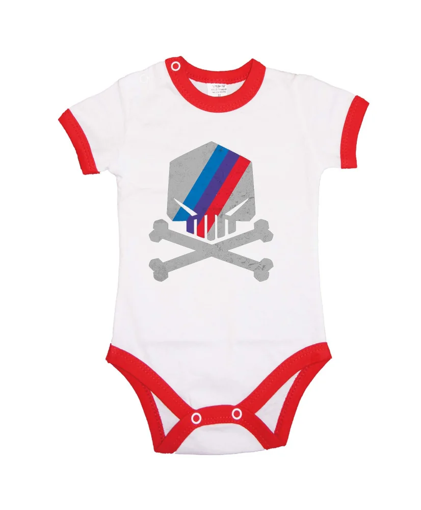 Бебешко боди BMW Skull