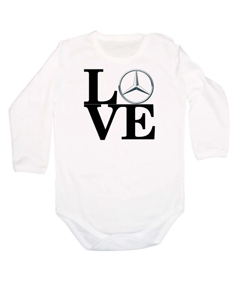 Бебешко боди Mercedes LOVE Бебешко боди Mercedes LOVE