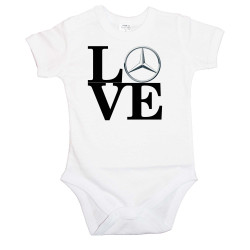 Бебешко боди Mercedes LOVE