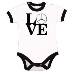 Бебешко боди Mercedes LOVE