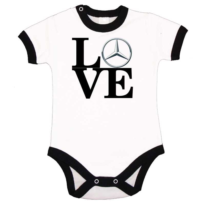 Бебешко боди Mercedes LOVE Бебешко боди Mercedes LOVE