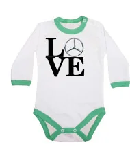 Бебешко боди Mercedes LOVE