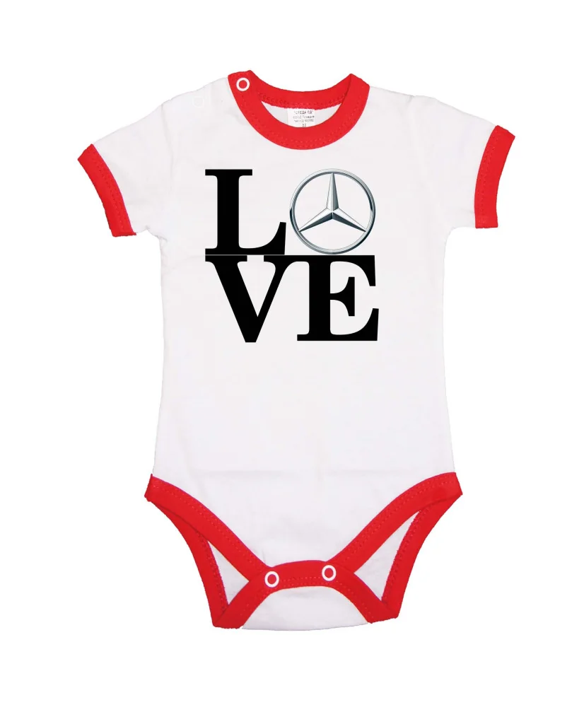 Бебешко боди Mercedes LOVE Бебешко боди Mercedes LOVE