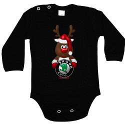 Бебешко боди Skoda Christmas Reindeer
