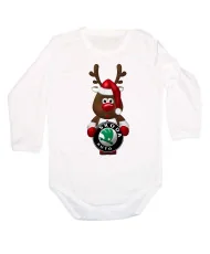 Бебешко боди Skoda Christmas Reindeer