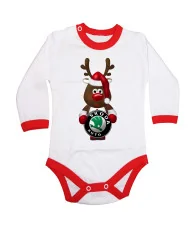 Бебешко боди Skoda Christmas Reindeer