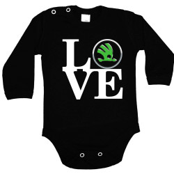Бебешко боди Skoda LOVE