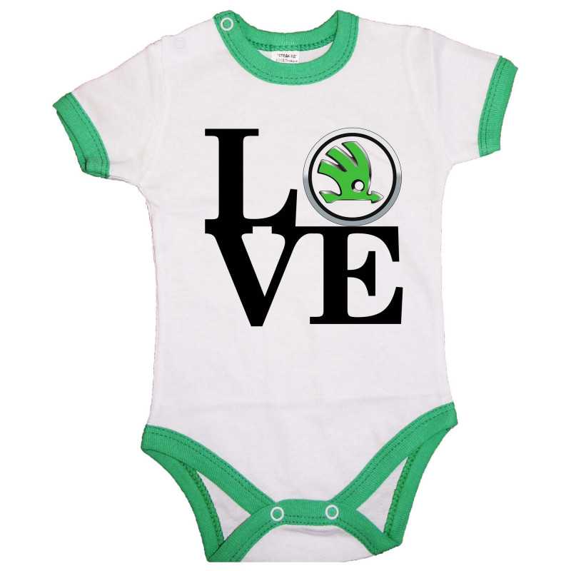 Бебешко боди Skoda LOVE Бебешко боди Skoda LOVE