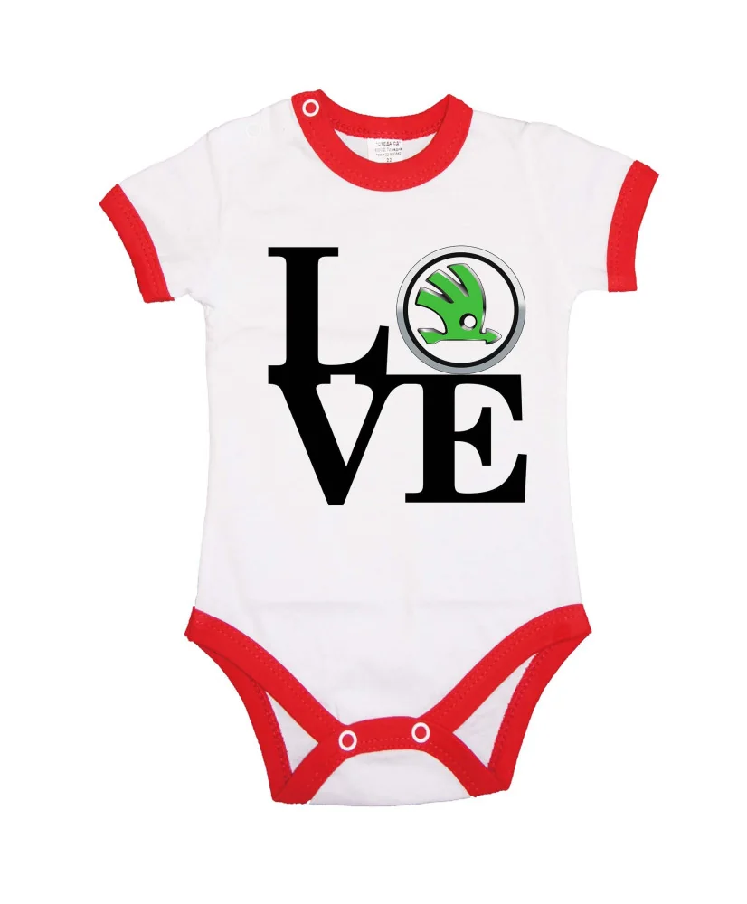 Бебешко боди Skoda LOVE Бебешко боди Skoda LOVE