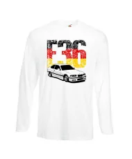 Мъжка тениска BMW E36 German FLag
