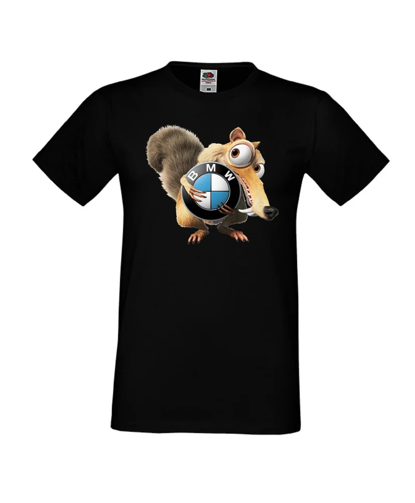 Мъжка тениска BMW Scrat Ice Age Мъжка тениска BMW Scrat Ice Age