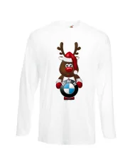 Мъжка тениска BMW Christmas Reindeer